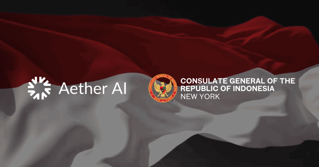 Aether AI Collaborates with the Consulate General of Indonesia in New York | Pak Winanto Adi, Oliver Tedja